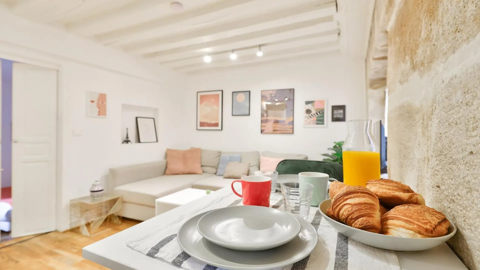 Апартаменты Modern Parisian Retreat Cozy T2 In Paris 02 Франция