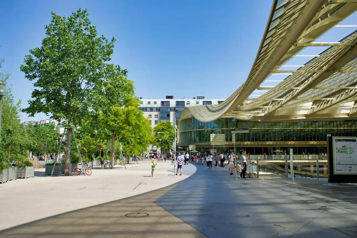 Апартаменты Modern Parisian Retreat Cozy T2 In Paris 02 0*,